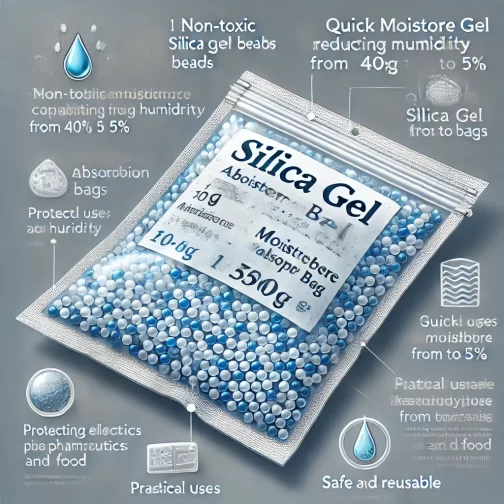 Đặc Điểm Nổi Bật Của Túi Chống Ẩm Silica Gel